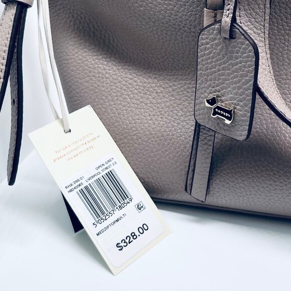 Radley London Pickwick Medium Crossbody Zip Top Bag in Espresso, New with Tag - Picture 11 of 16